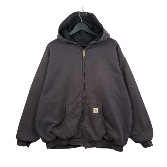 Vintage Carhartt Full Zip Regular Fit Hoodie XXL - Picture 1 of 7